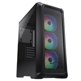 Cougar Archon 2 Mesh RGB ATX Mid-Tower Computer Case - Black